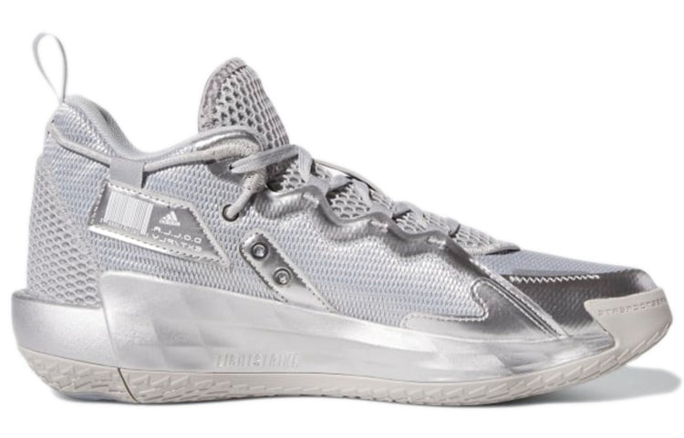 adidas Dame 7 EXTPLY 'Silver Metallic' FZ0172 - 2