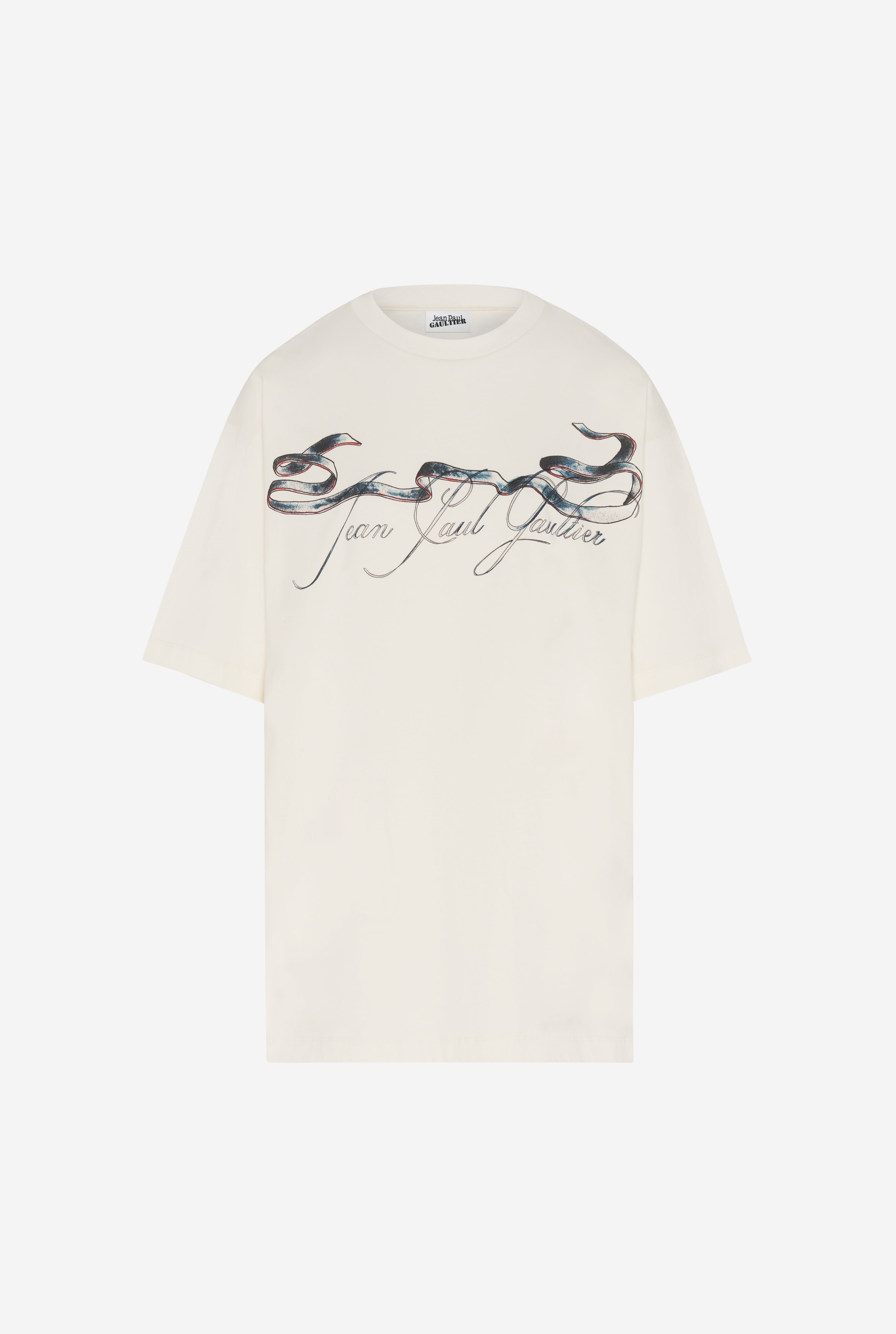 THE WHITE OVERSIZED “TATTOO RUBAN” T-SHIRT - 7