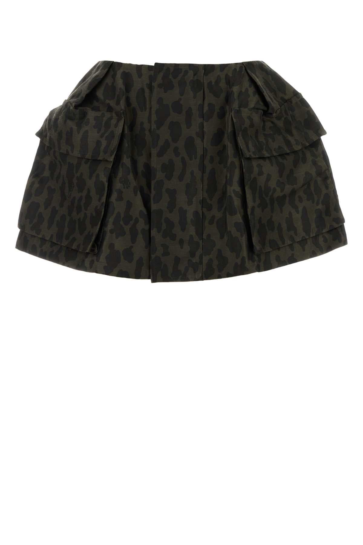 Sacai Women Printed Polyester Shorts - 1