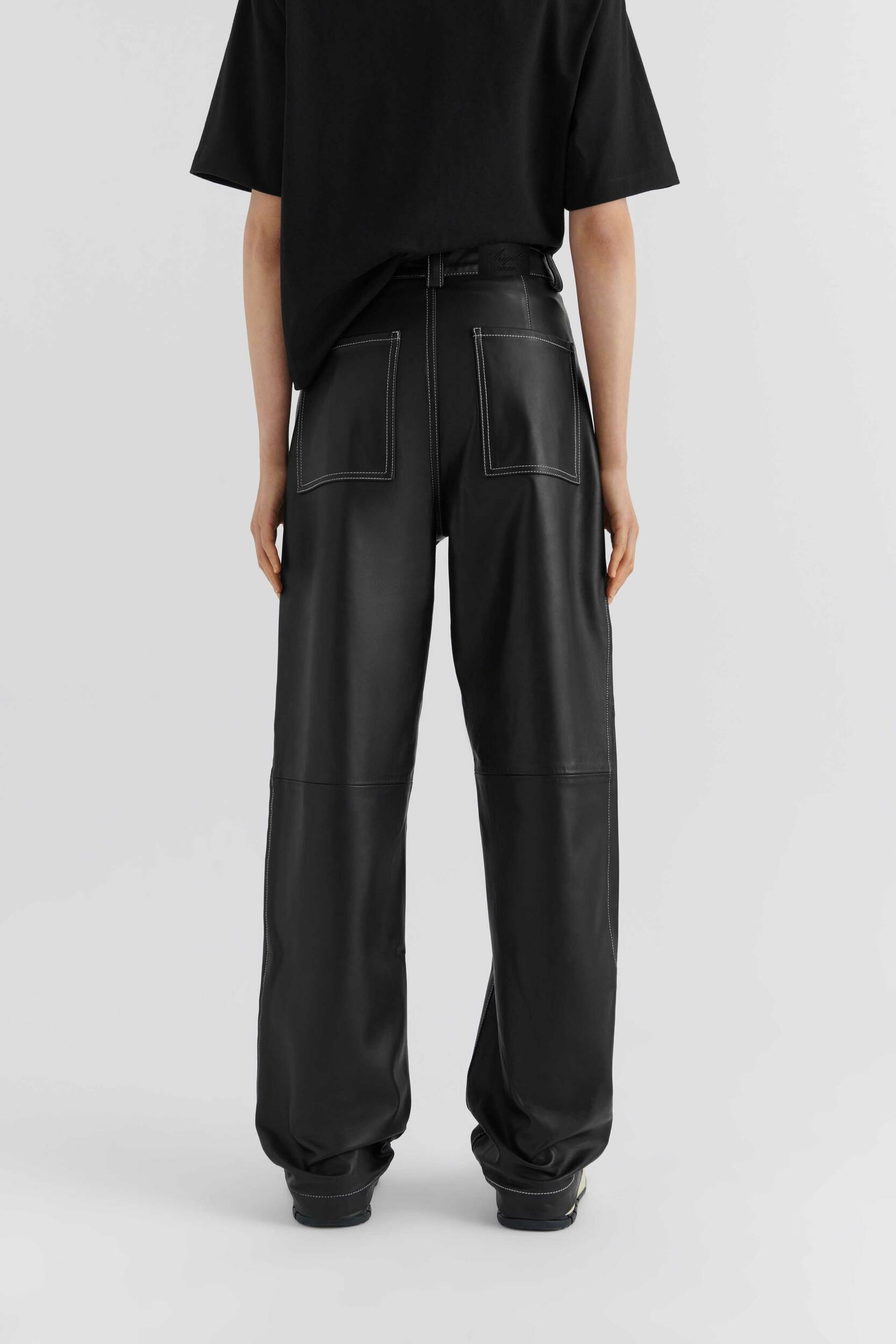 Spencer Leather Trousers - 3
