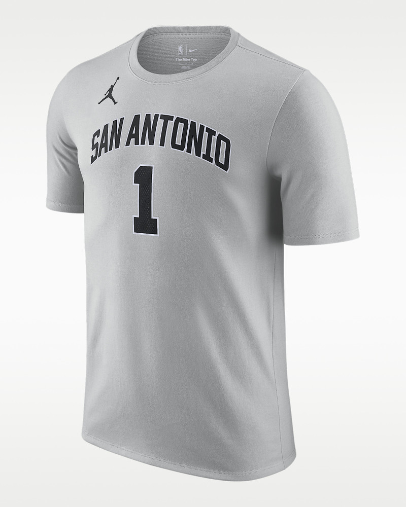 San Antonio Spurs Essentials Men's Nike NBA Statement T-Shirt 1
