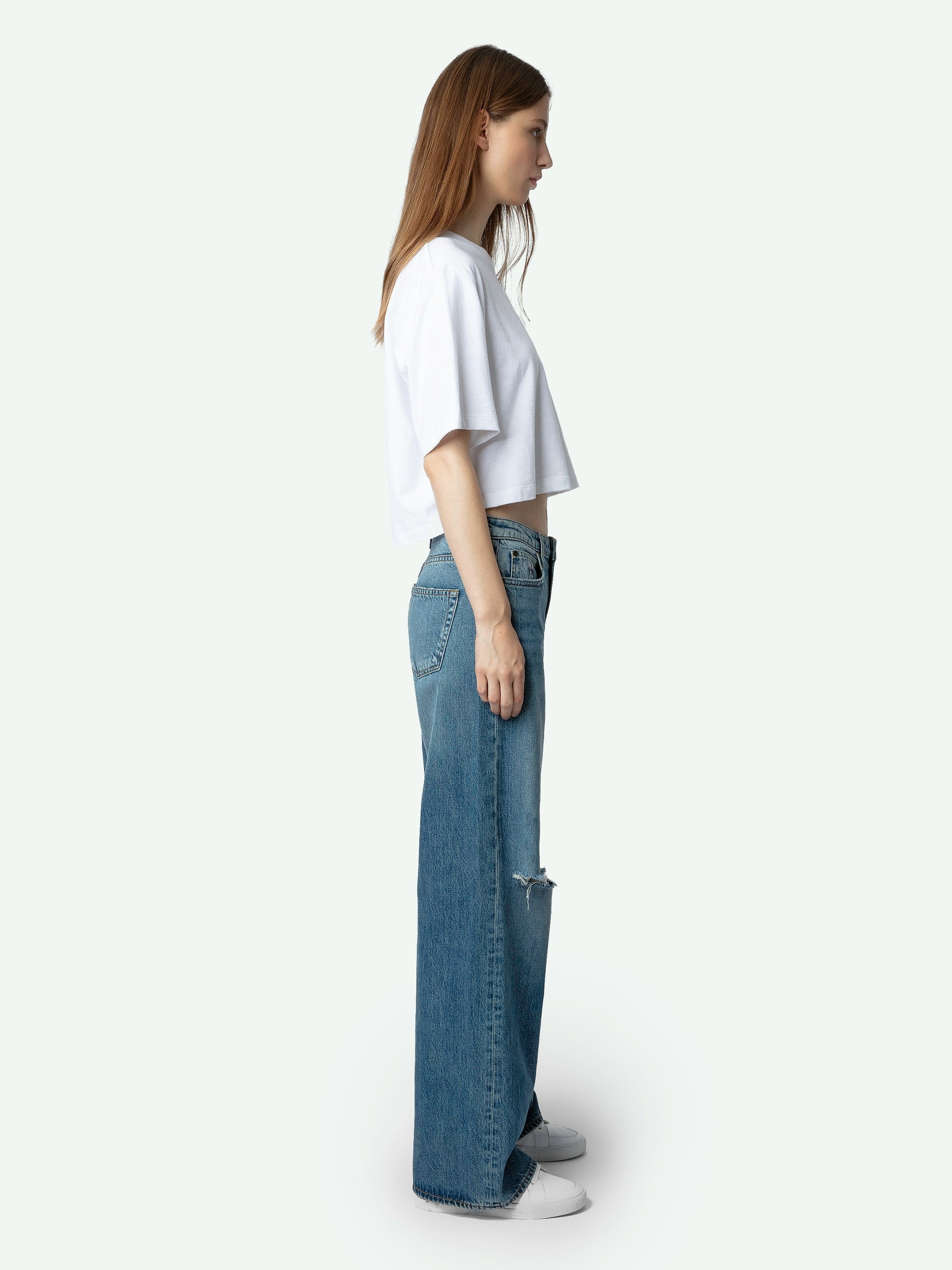 Lennox Cropped Tee - 4