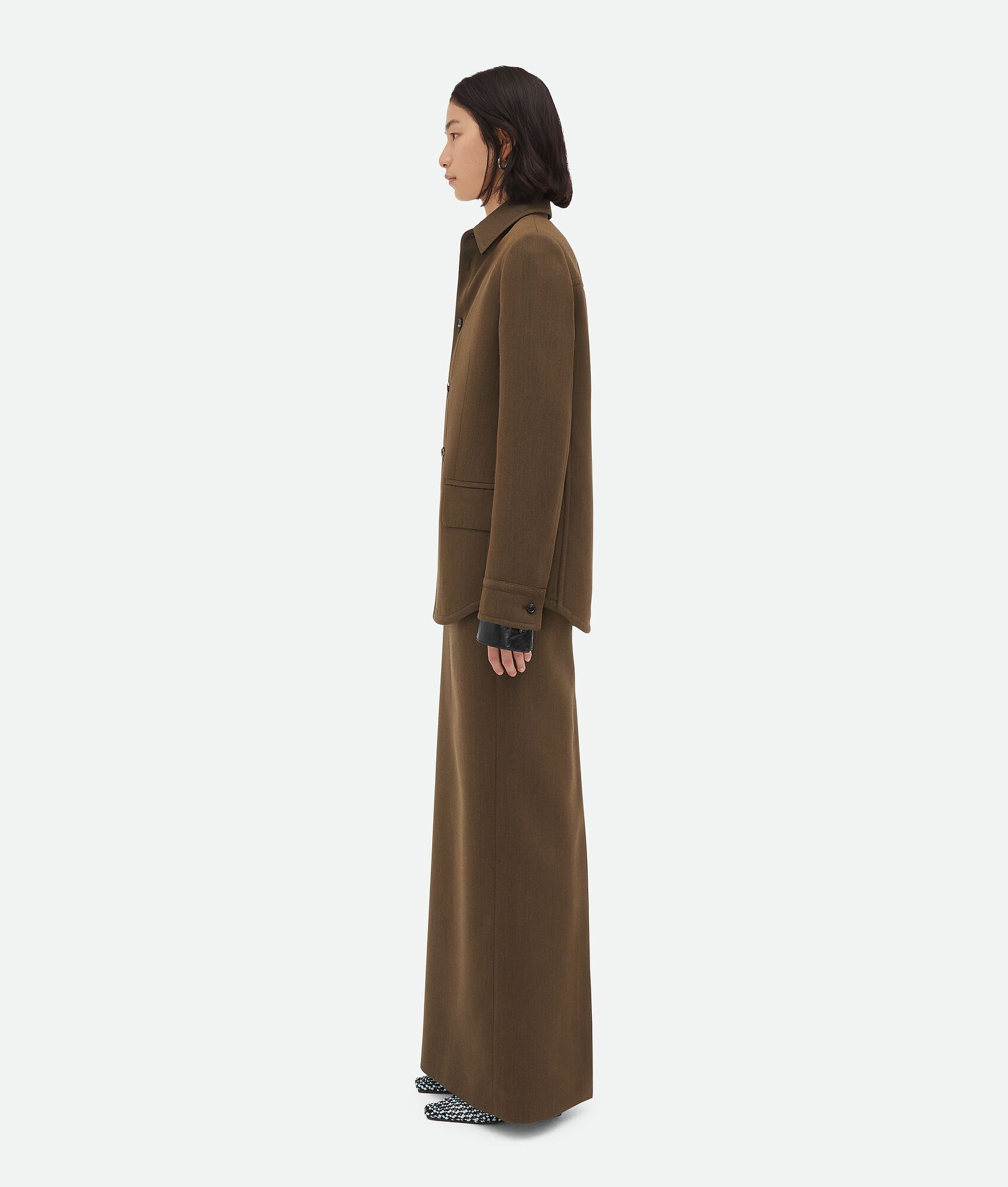 Soft Wool Twill Overshirt - 2