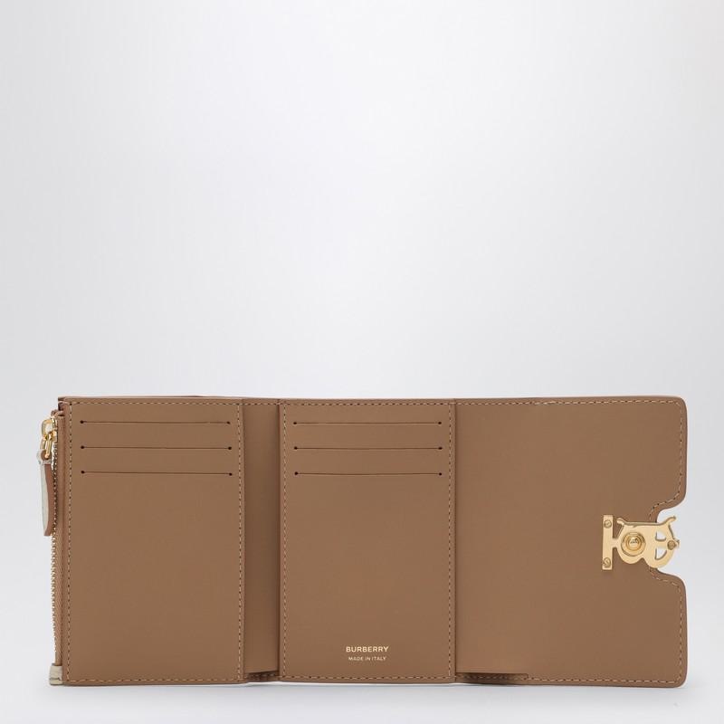 Burberry Brown/Beige Trifold Tb Wallet - 3