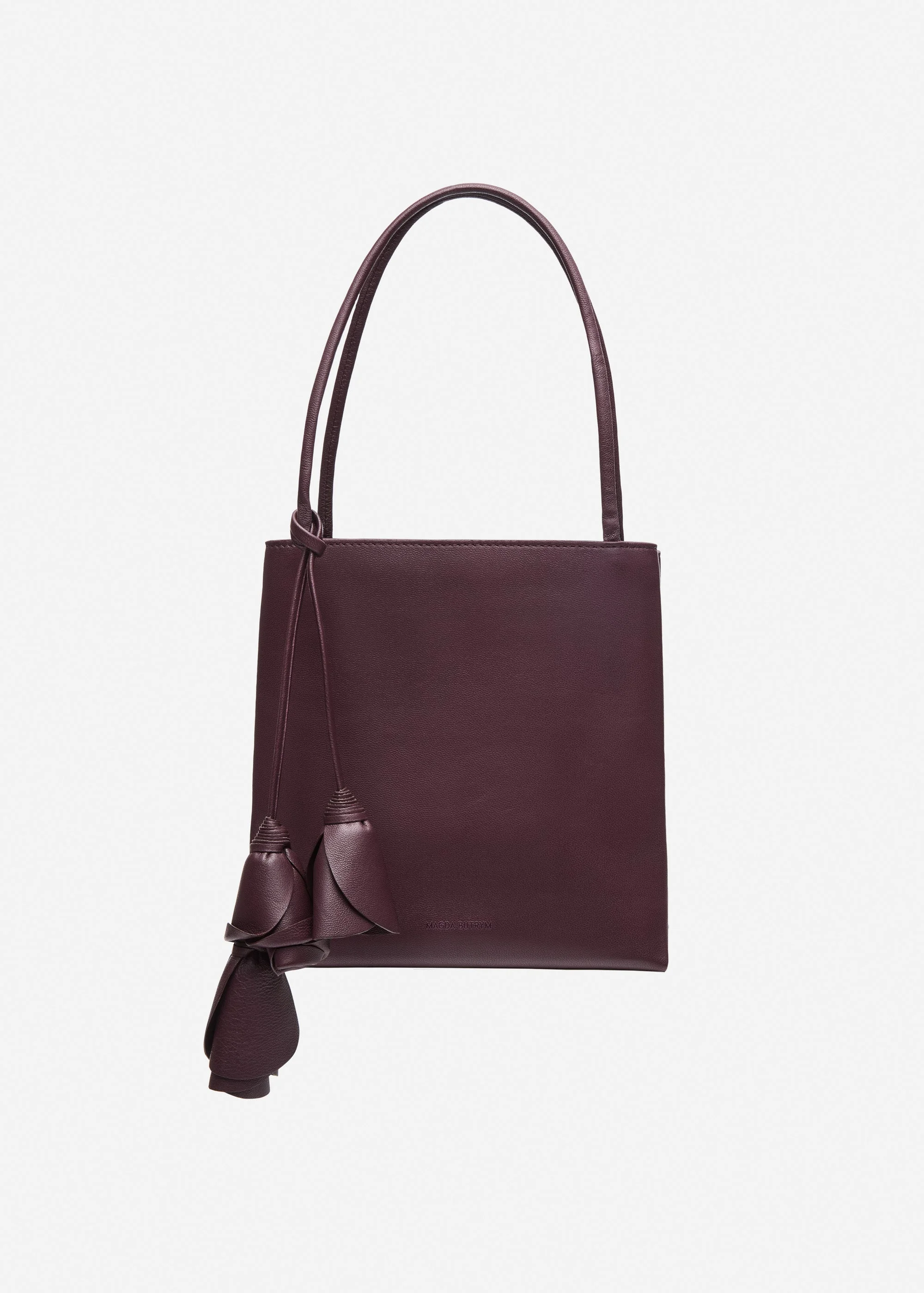 Julia bag in burgundy leather - 1