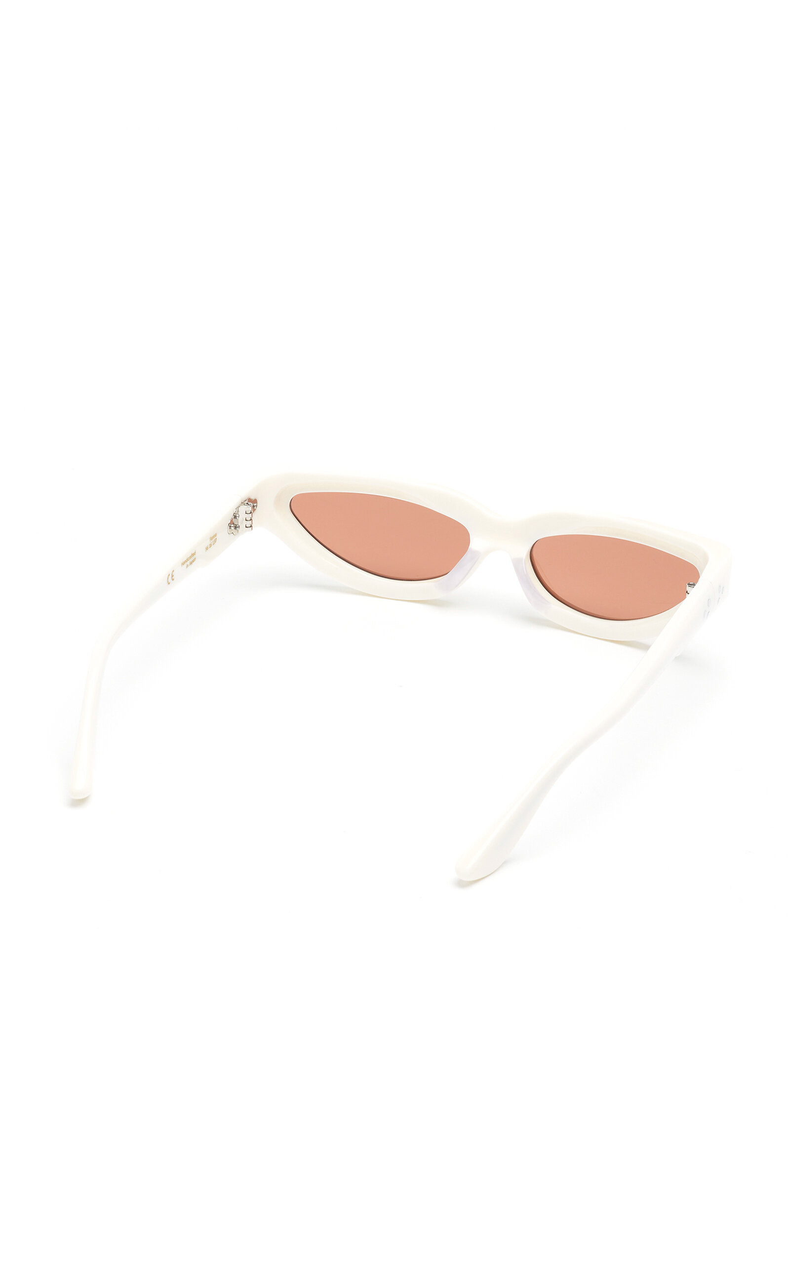 Fanna Cay-Eye Acetate Sunglasses white - 4