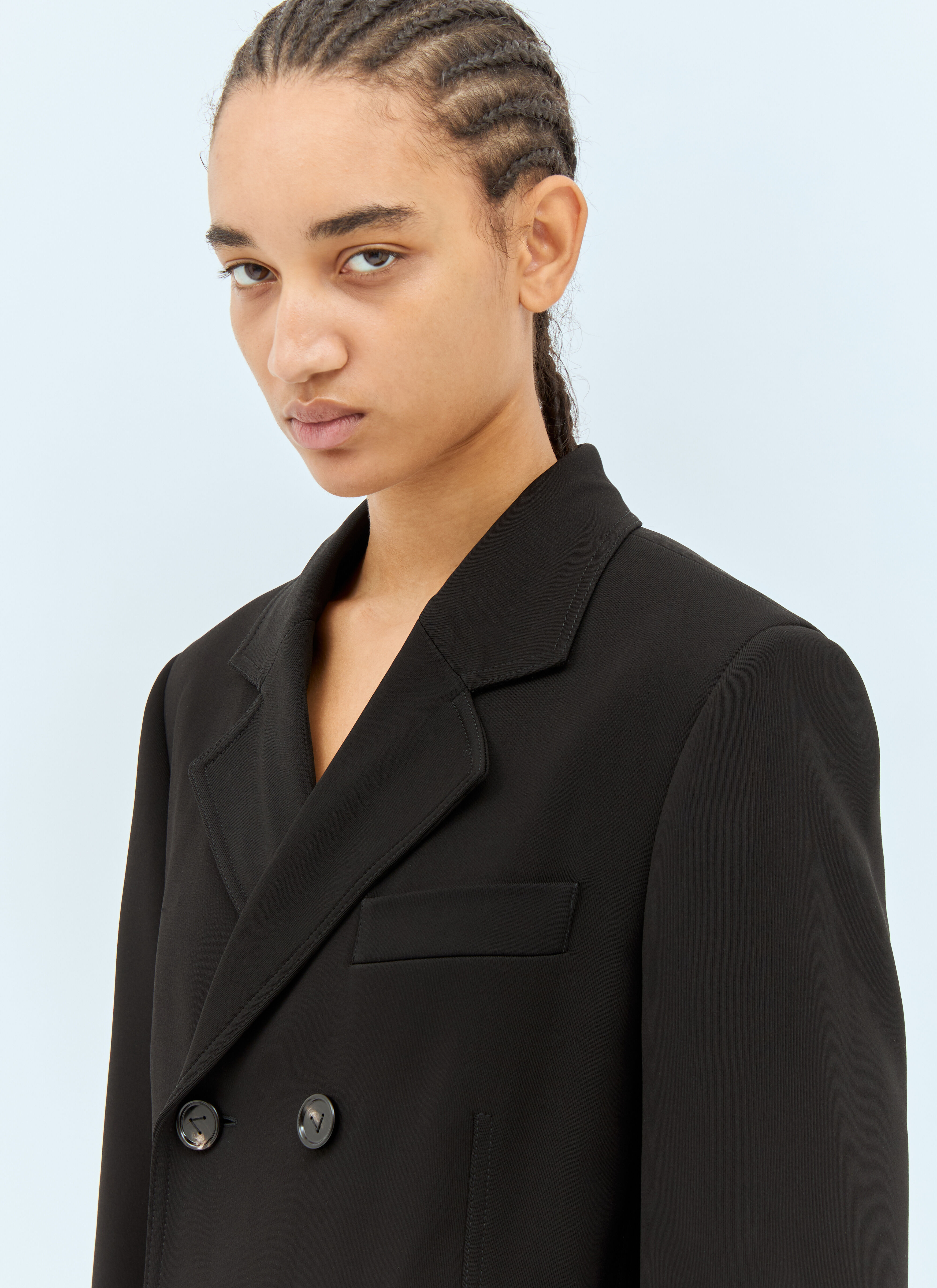 Matt Fluid Viscose Jersey Coat - 4