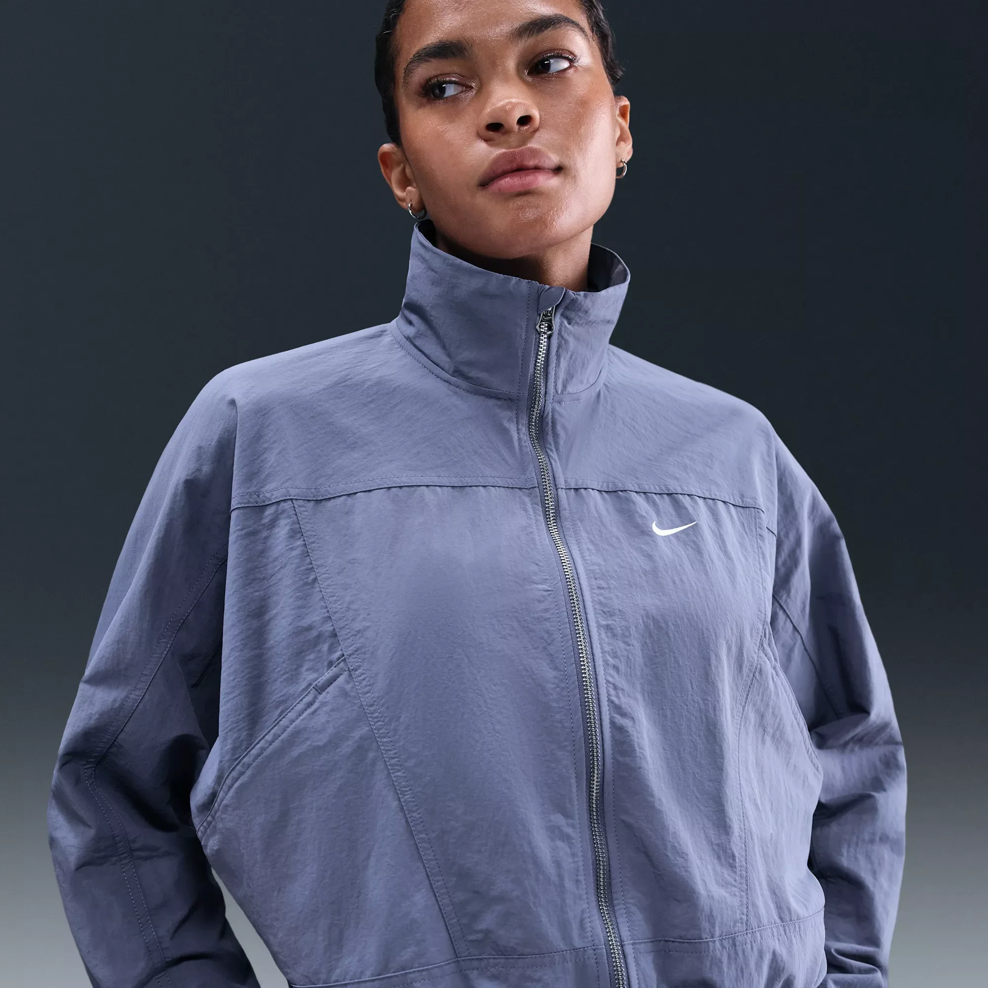 Nike Women's Sportswear Everything Wovens Repel UV Protection Jacket - 1