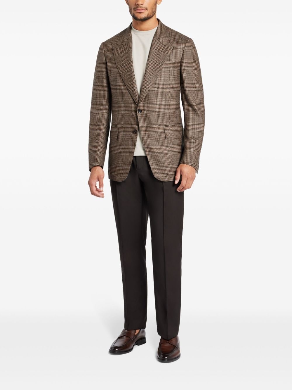 Prince of Wales-pattern blazer - 3