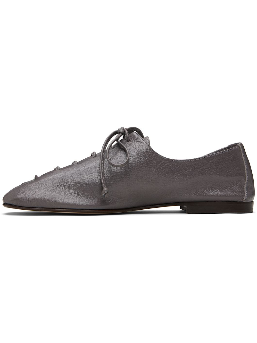 Gray Plegada Supple Shiny Derbys - 3