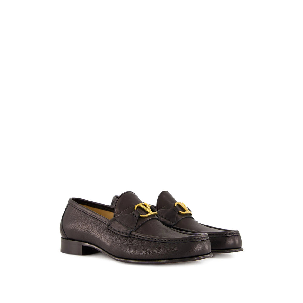Valentino Garavani Black Loafers Men - 4
