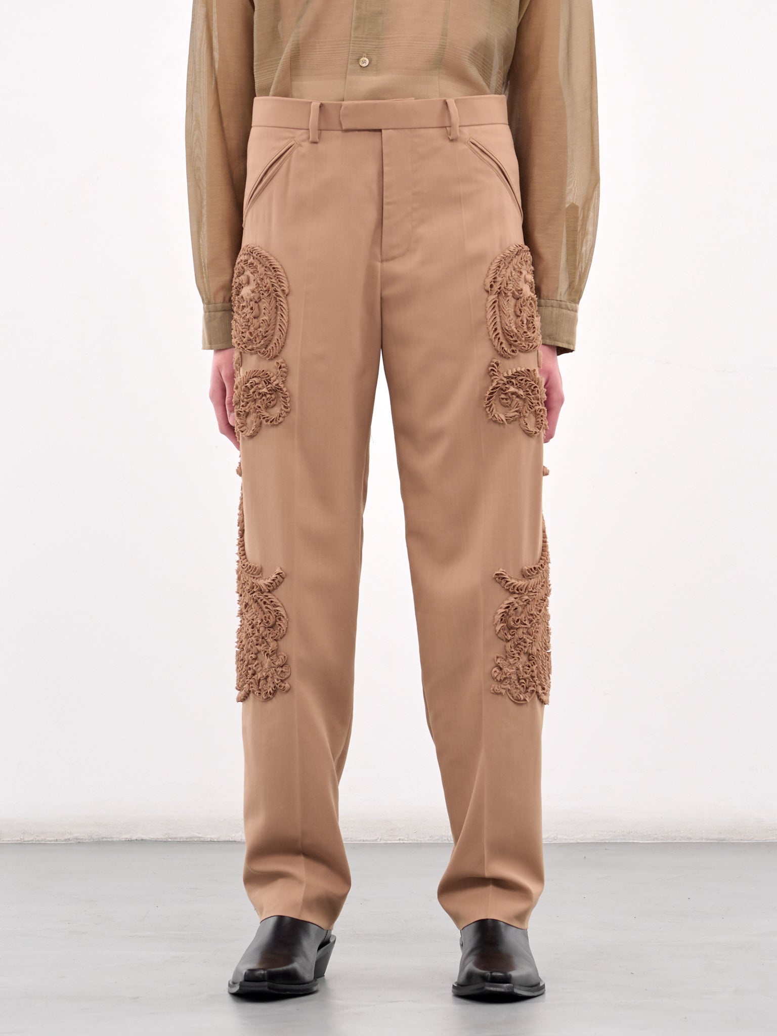 Appliqué Trousers - 1