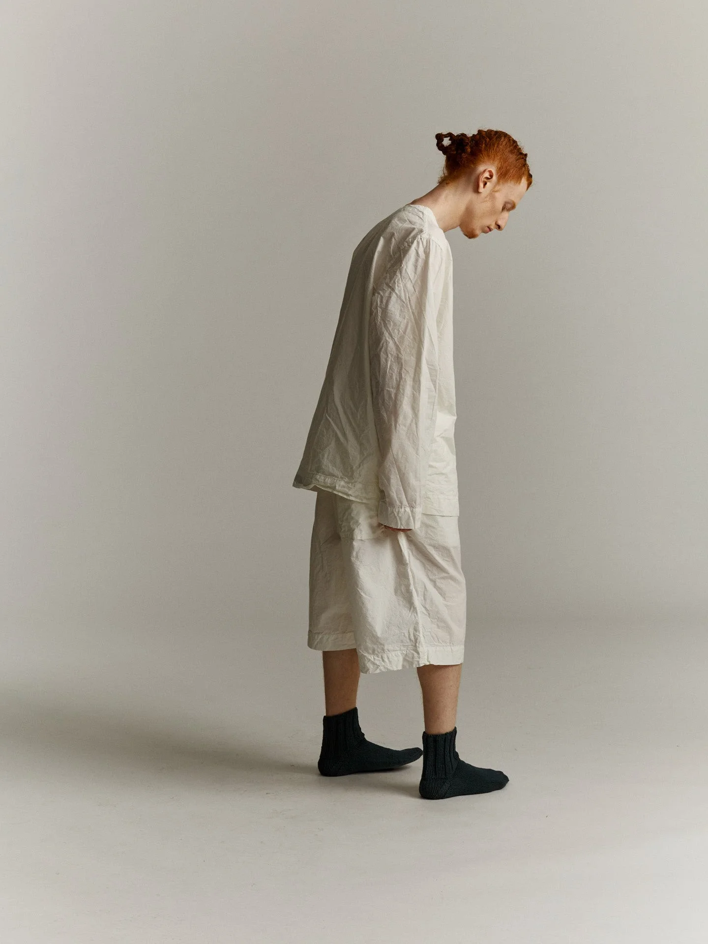 PYJAMA BAS 2 - PAPER - WHITE - 1