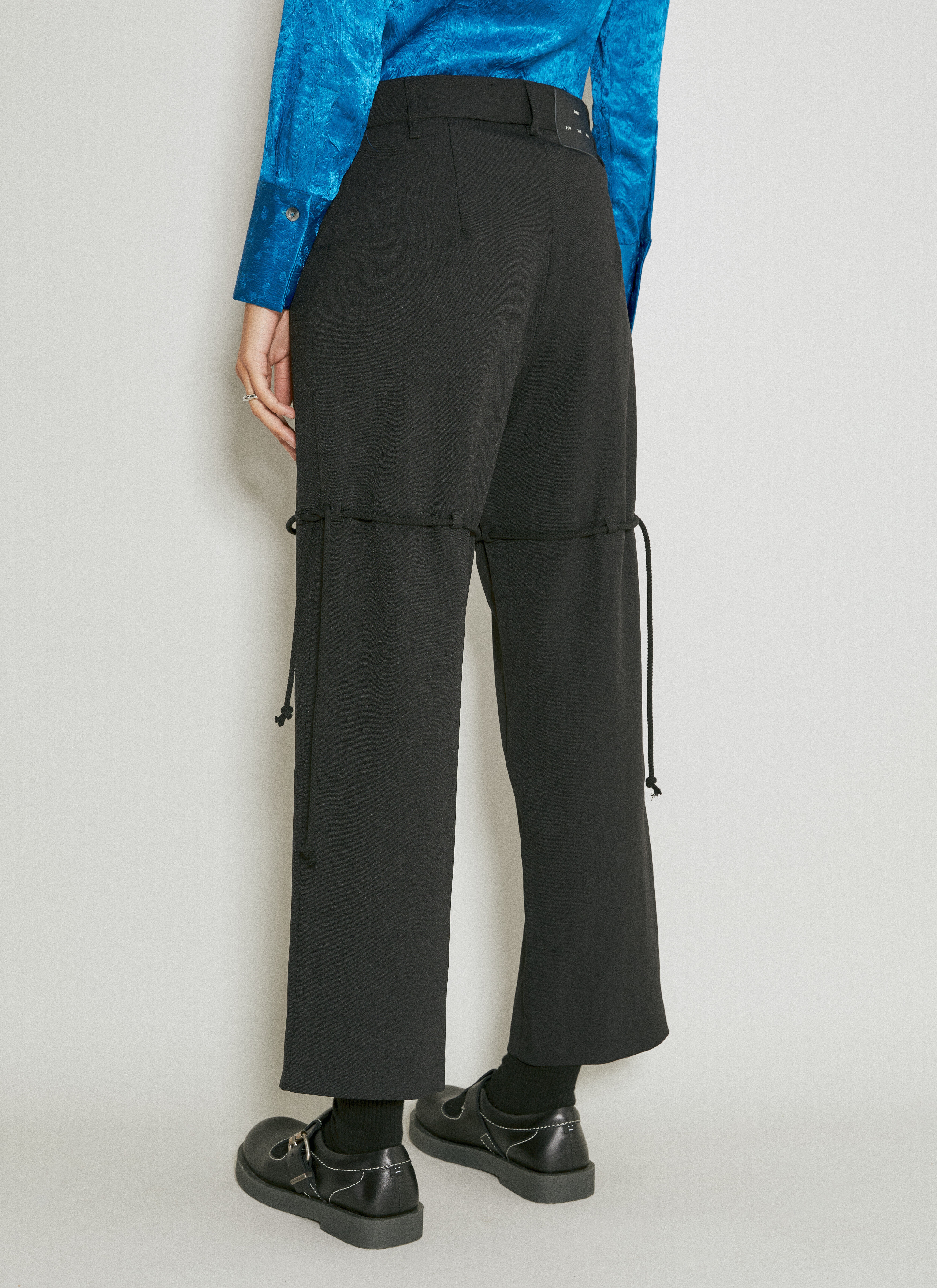 Straight Leg Suit Pants - 5