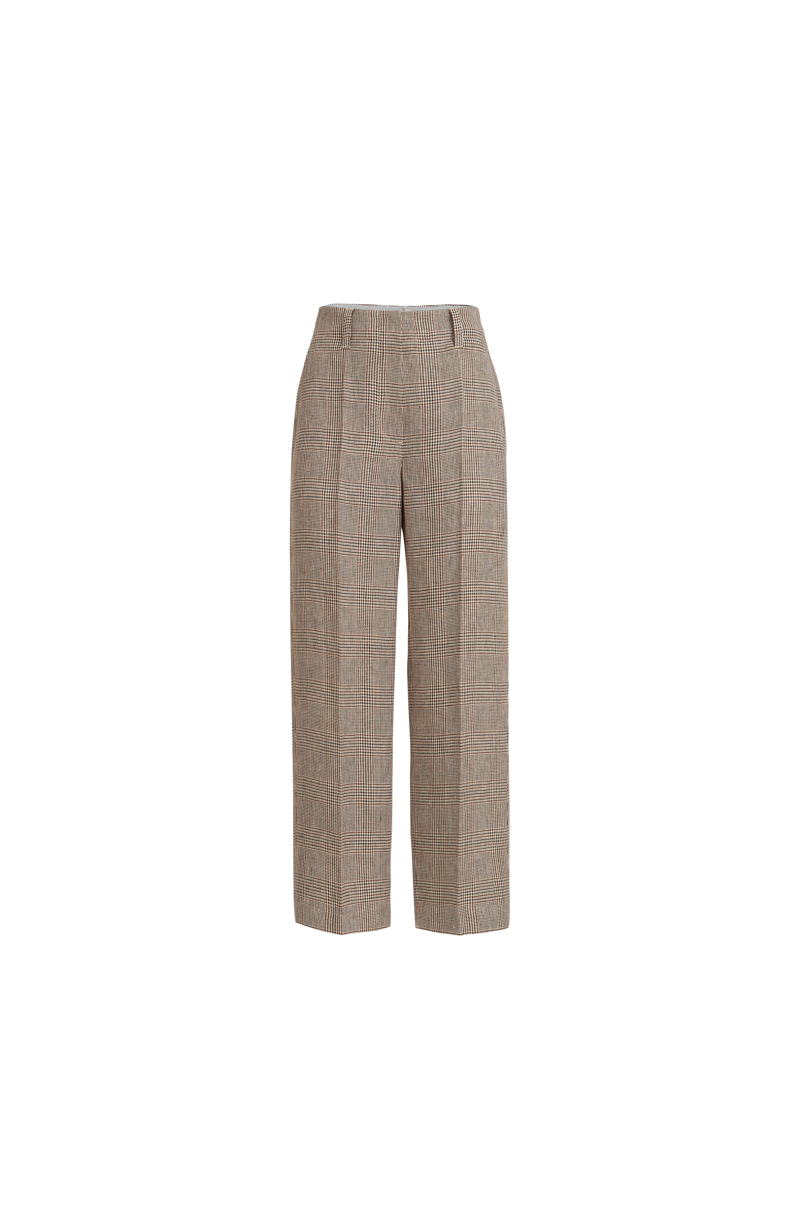 Brunello Cucinelli Square cigarette trousers in Light Brown at Nordstrom - 1