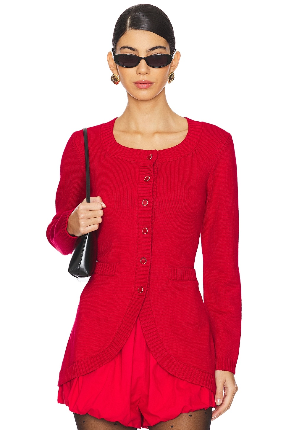Sabrina Long Sleeve Cardigan - 1