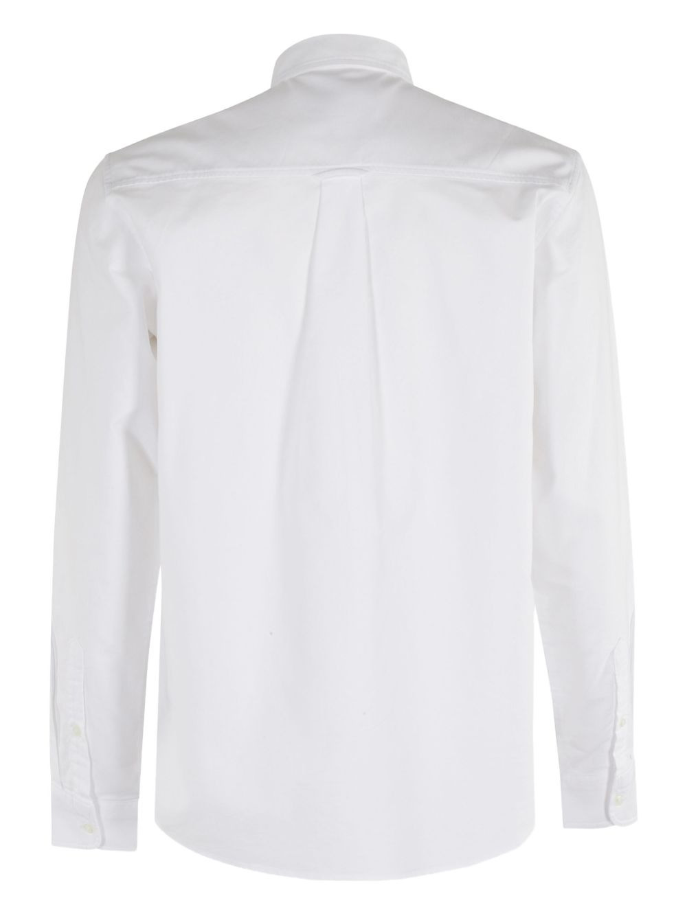 logo-pocket Oxford shirt - 2