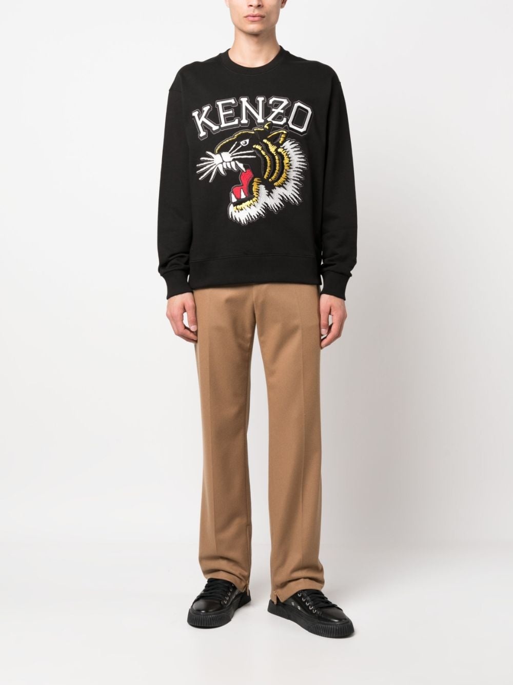 Varsity Jungle logo-embroidered cotton sweatshirt - 2