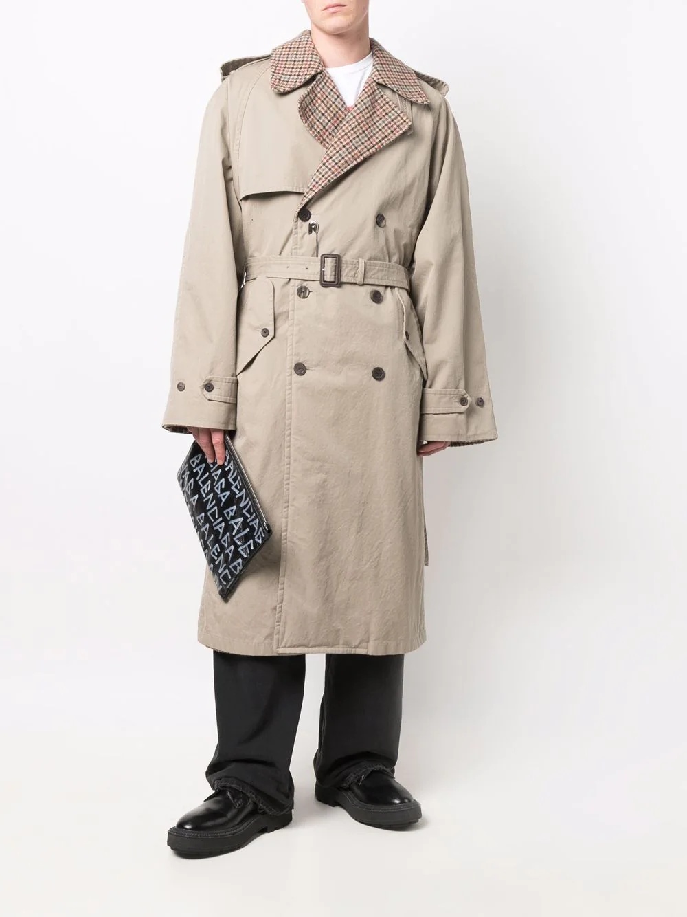 BALENCIAGA reversible trench coat | REVERSIBLE