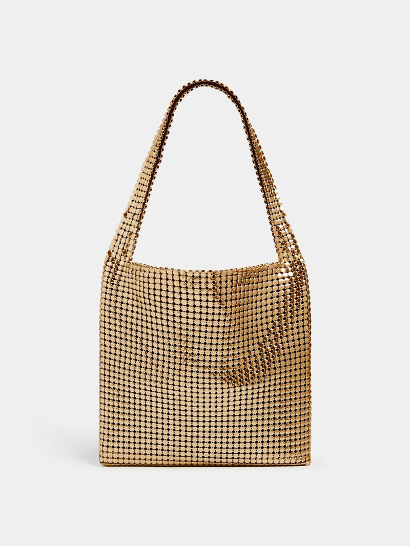 GOLD PIXEL 금속 TOTE 부대 1