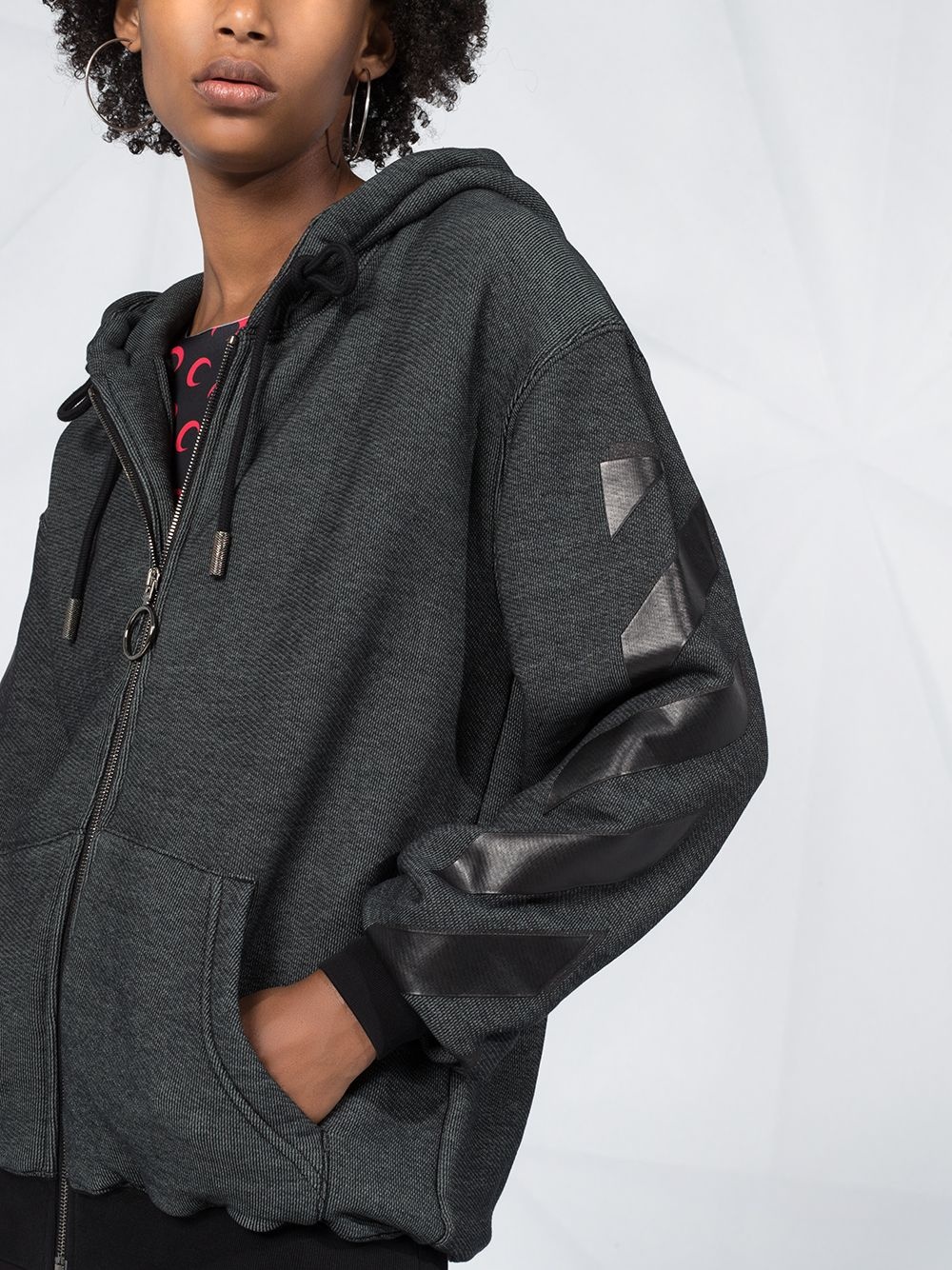 Arrows zipped hoodie - 5