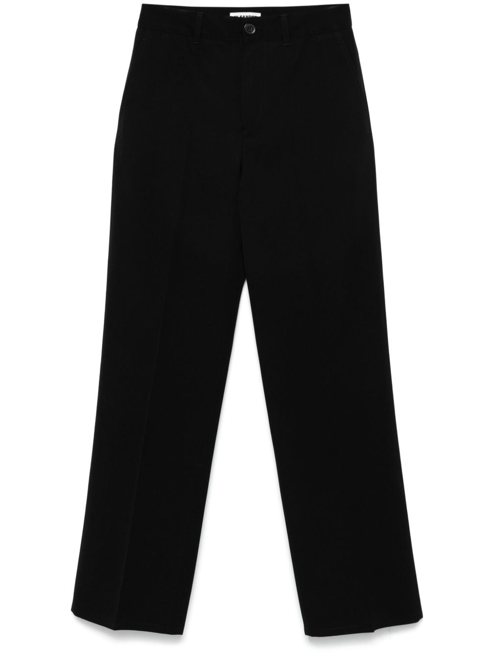virgin-wool gabardine trousers - 1