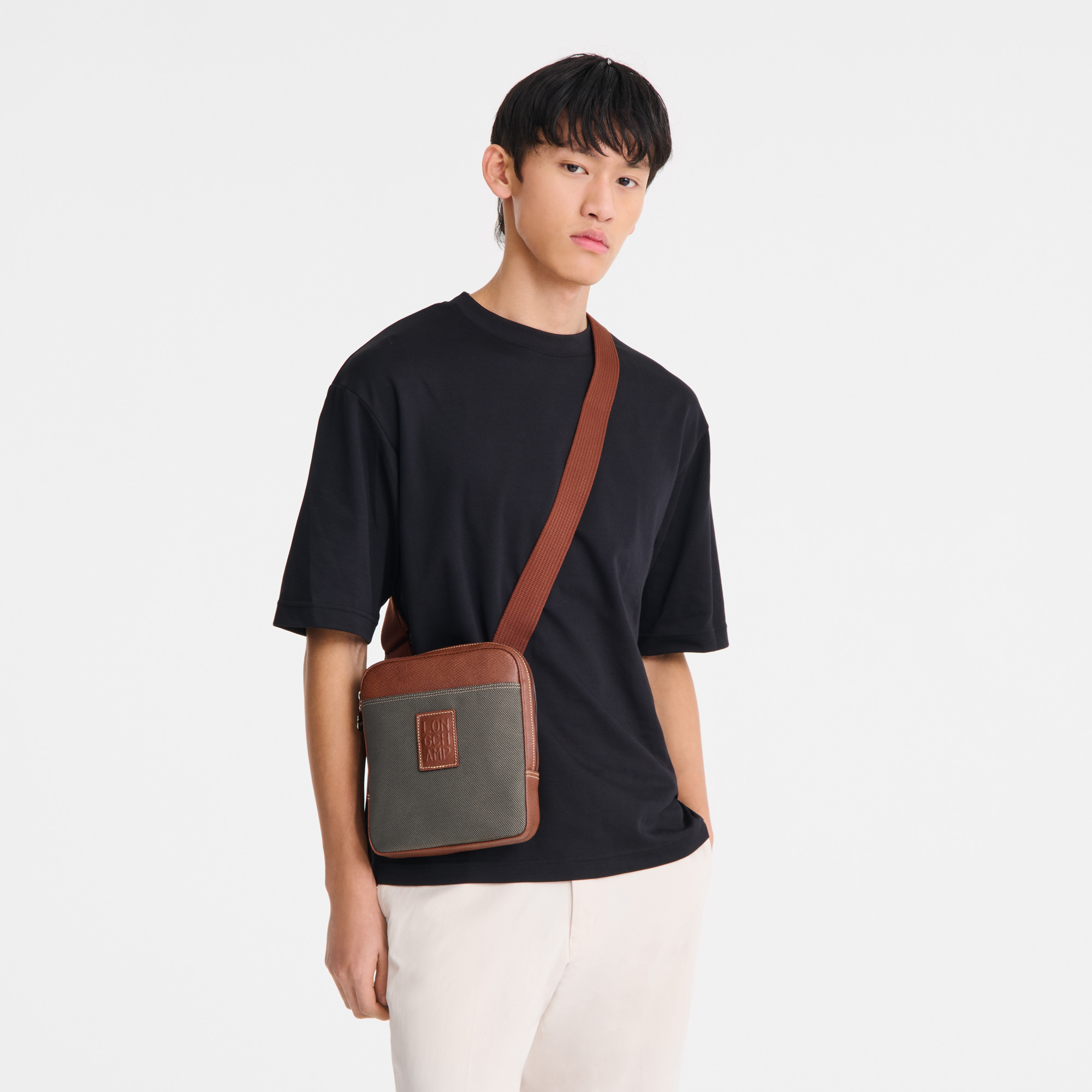 Boxford XS Crossbody bag Brown - Canvas - 2