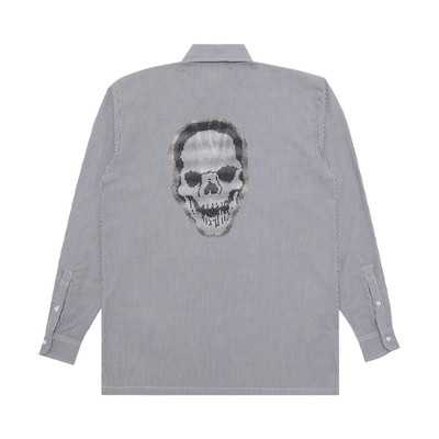 OTTOLINGER Ottolinger Oversized Shirt 'Grey/White Stripe' outlook