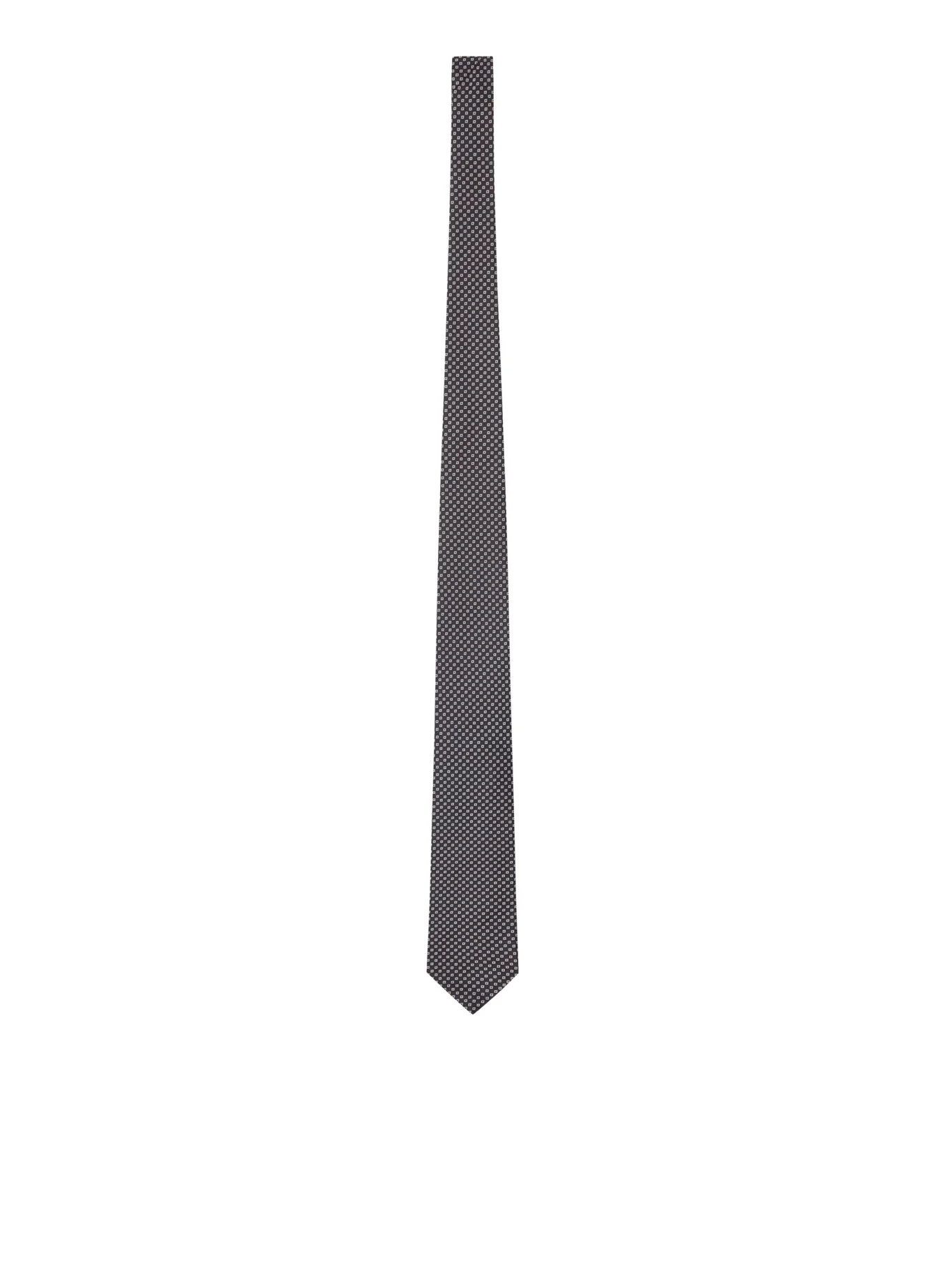 MICRO-PATTERNED SILK TIE - 1