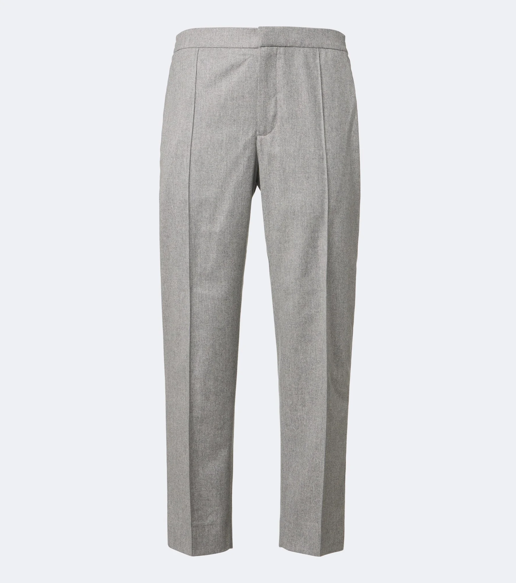 Wool, silk, and cashmere straight pants - 1