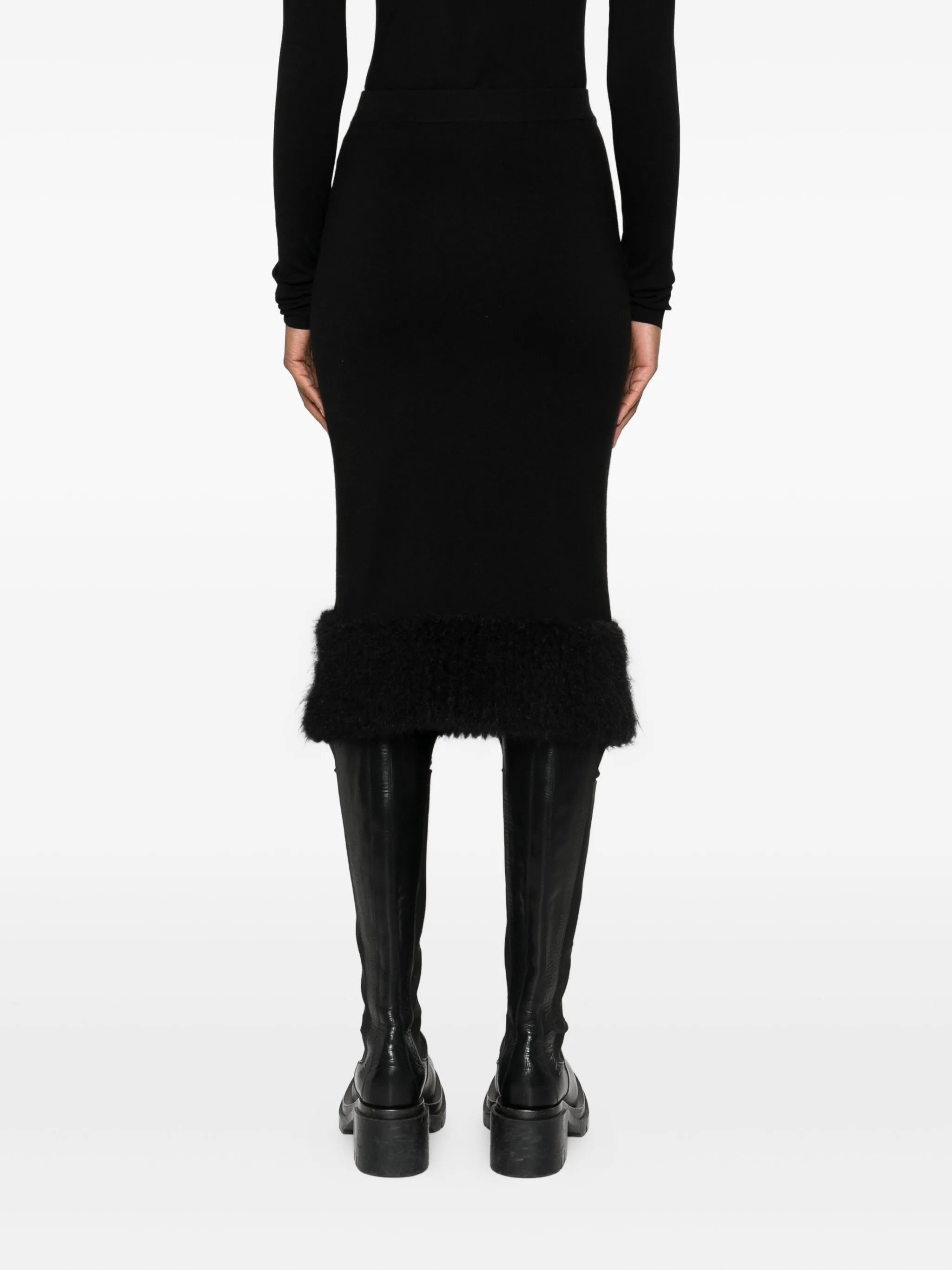 Moschino Trimmed Skirt - 3