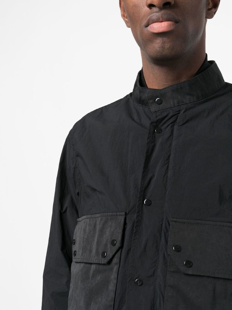patch-pockets bomber jacket - 5