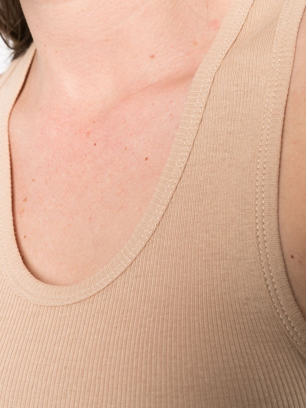 ribbed cotton tank top - 5