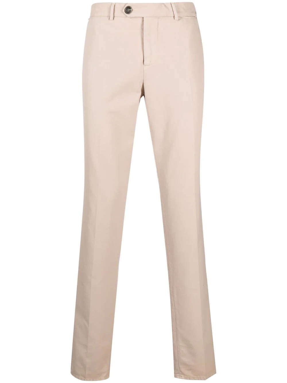 mid-rise slim chinos - 1