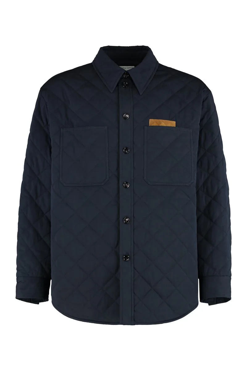 Bottega Veneta Quilted Cotton Overshirt - 1