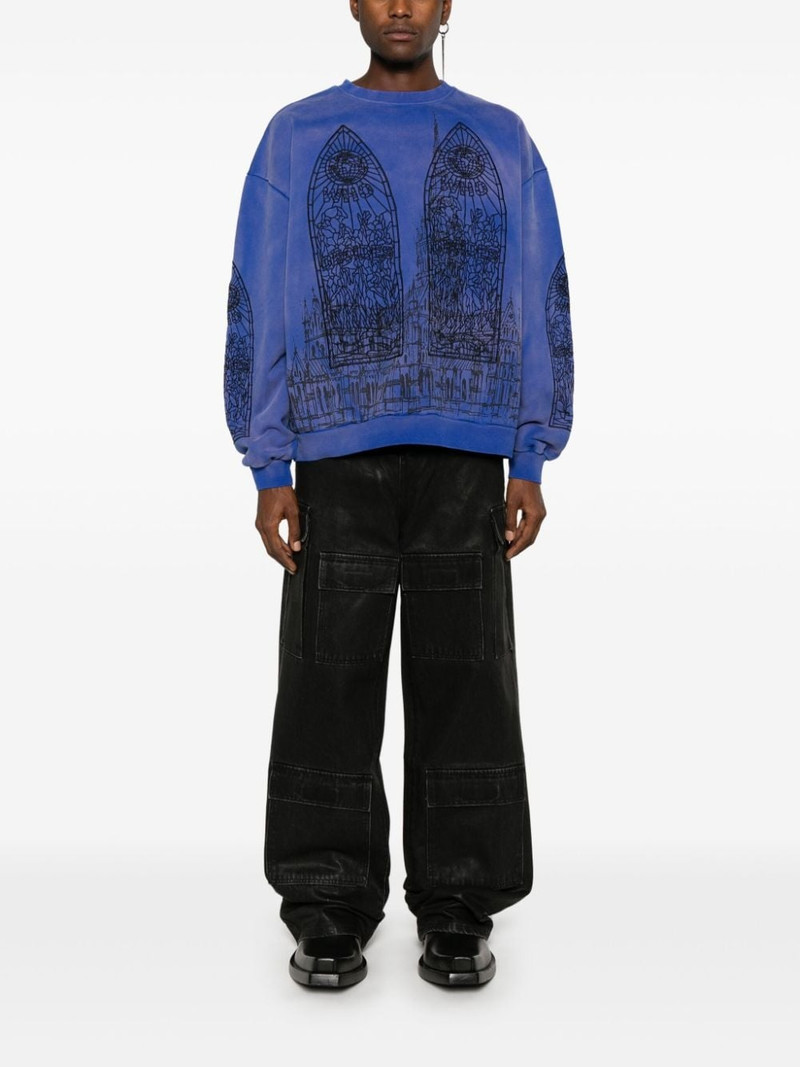 WHO DECIDES WAR Cathedral sweatshirt outlook