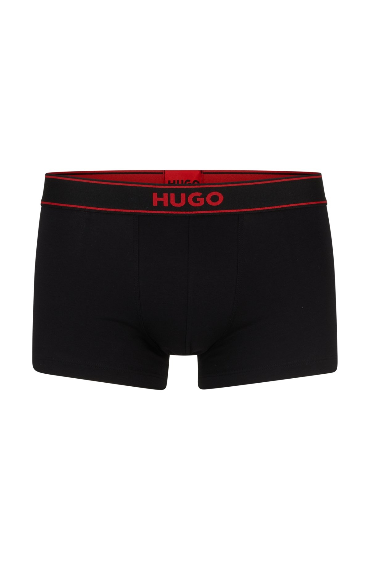 TWO-PACK OF STRETCH-COTTON TRUNKS WITH LOGO GRAPHICS - 1