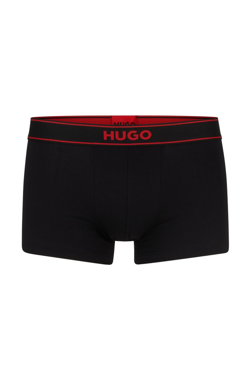 TWO-PACK OF STRETCH-COTTON TRUNKS WITH LOGO GRAPHICS 1