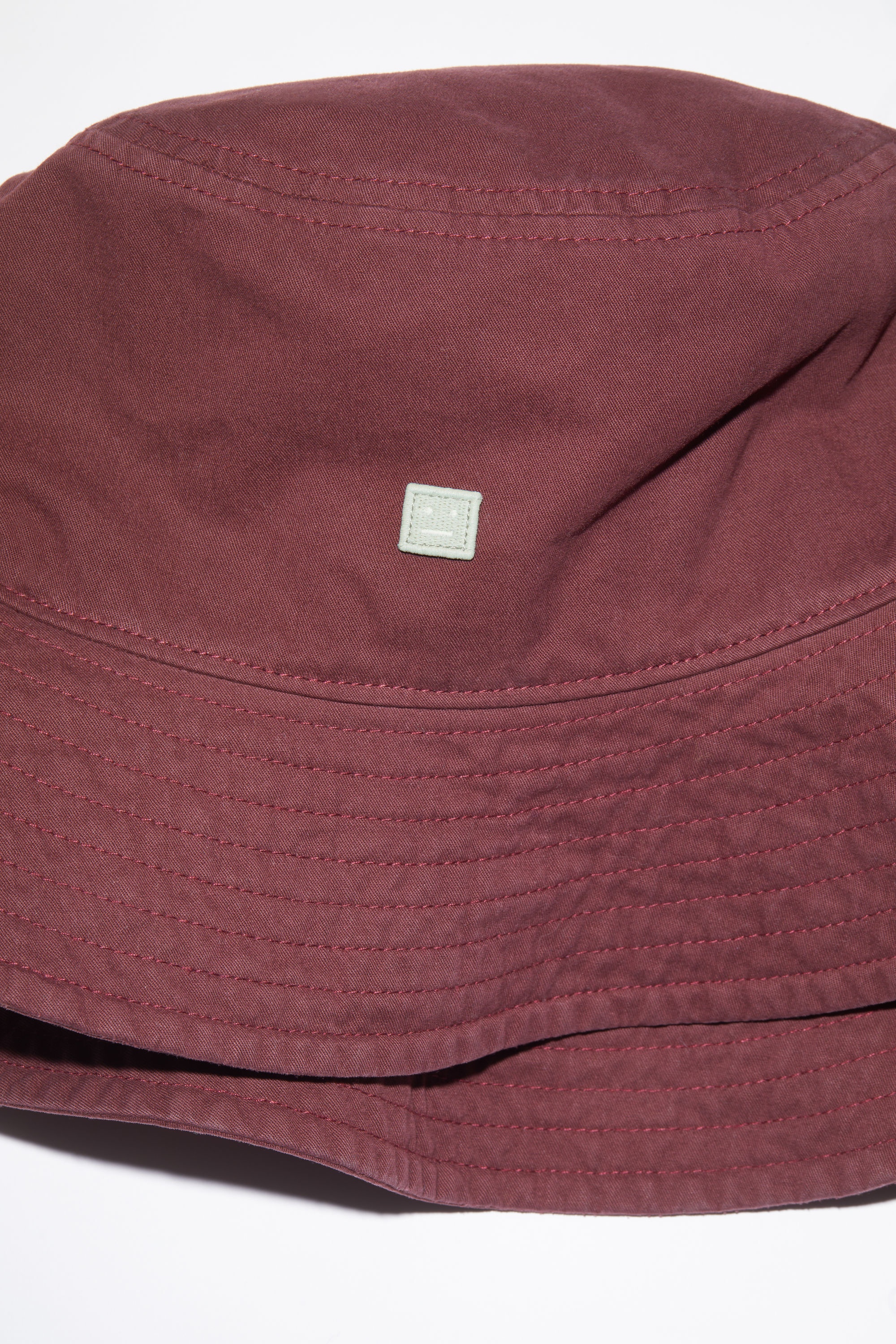 Bucket hat - Wine red - 5