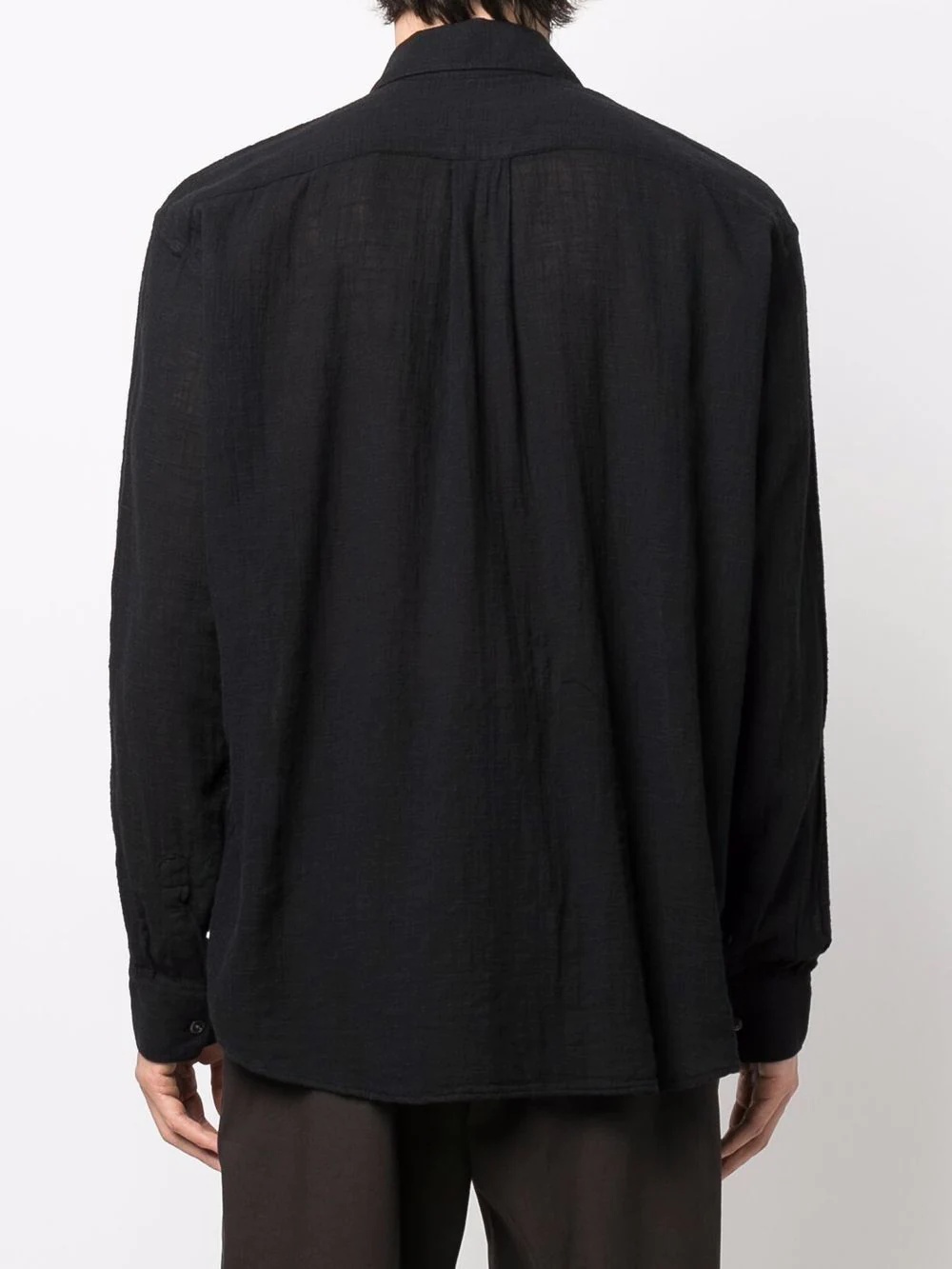 long-sleeve cotton shirt - 4