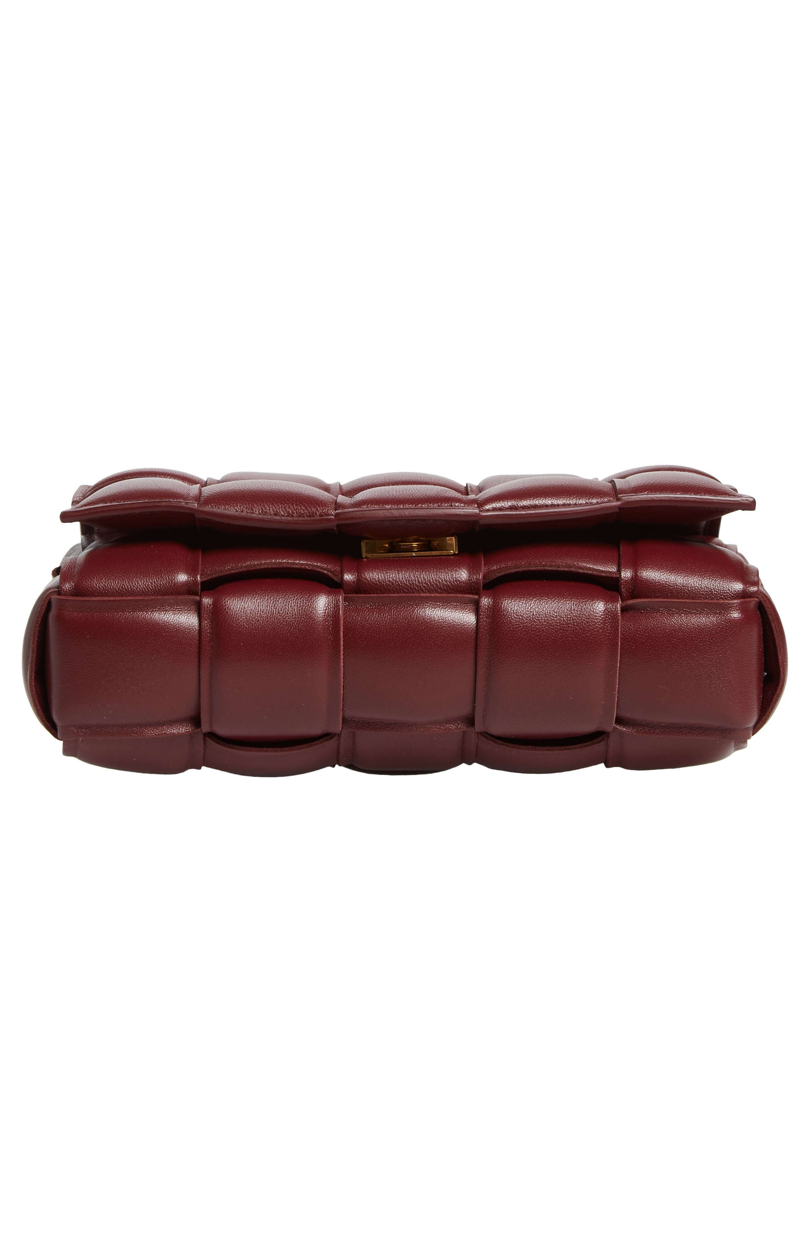 Small Padded Cassette Intrecciato Leather Crossbody Bag - 6