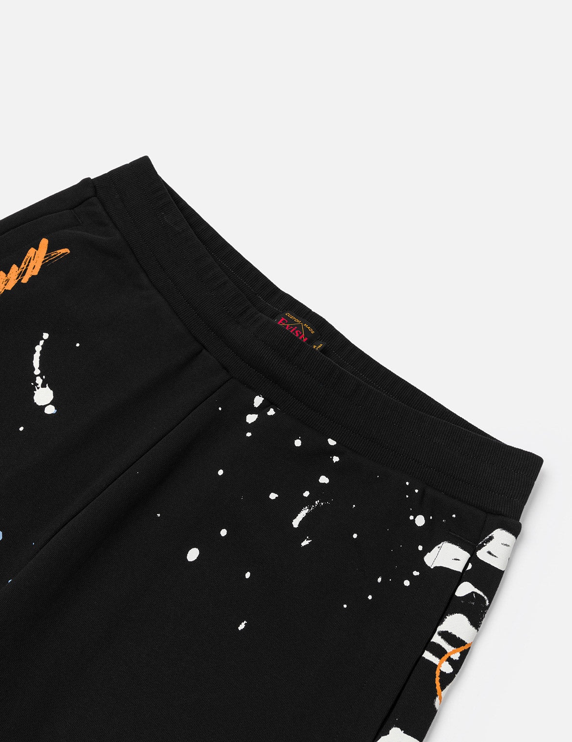 Graffiti Print Regular Fit Sweatshorts - 8
