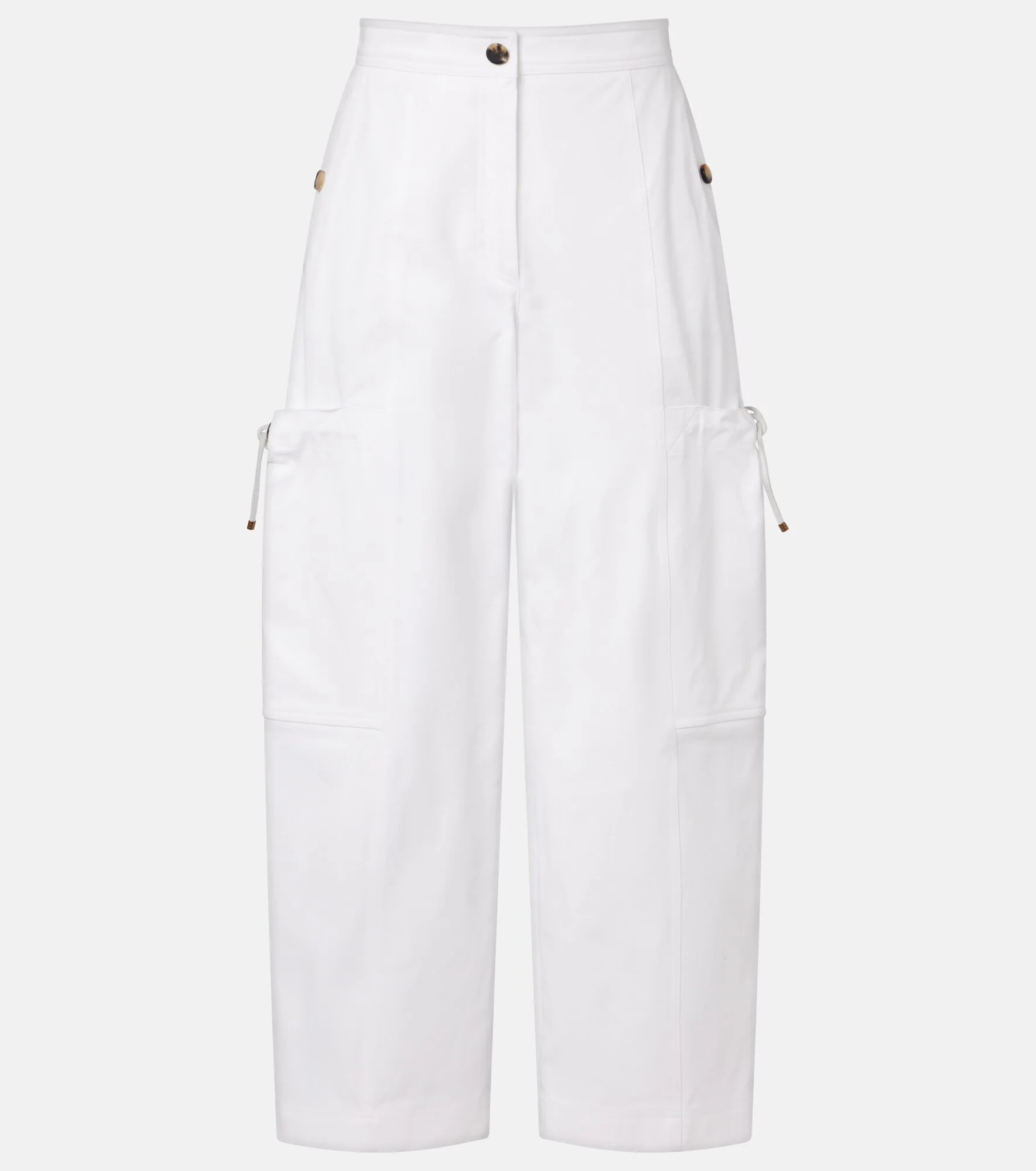 Lepre cotton wide-leg pants - 1