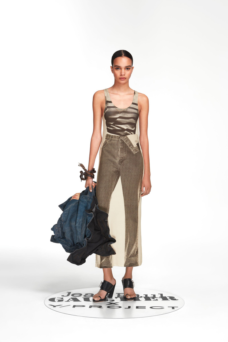 Trompe L'Oeil Mariniere Maxi Dress 1