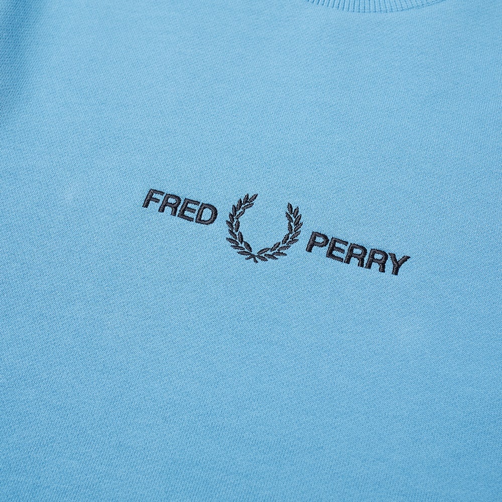 Fred Perry Authentic Embroidered Logo Crew Sweat - 3