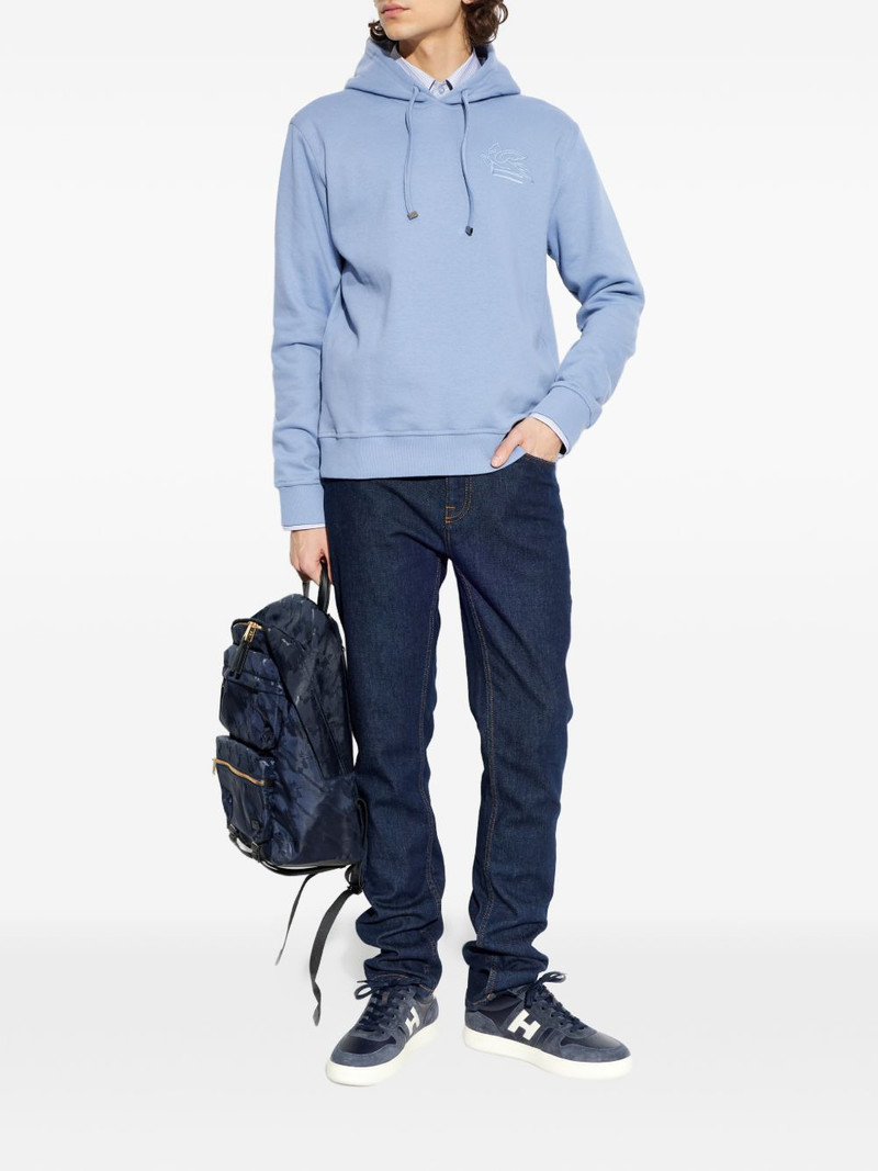 Etro embroidered hoodie outlook