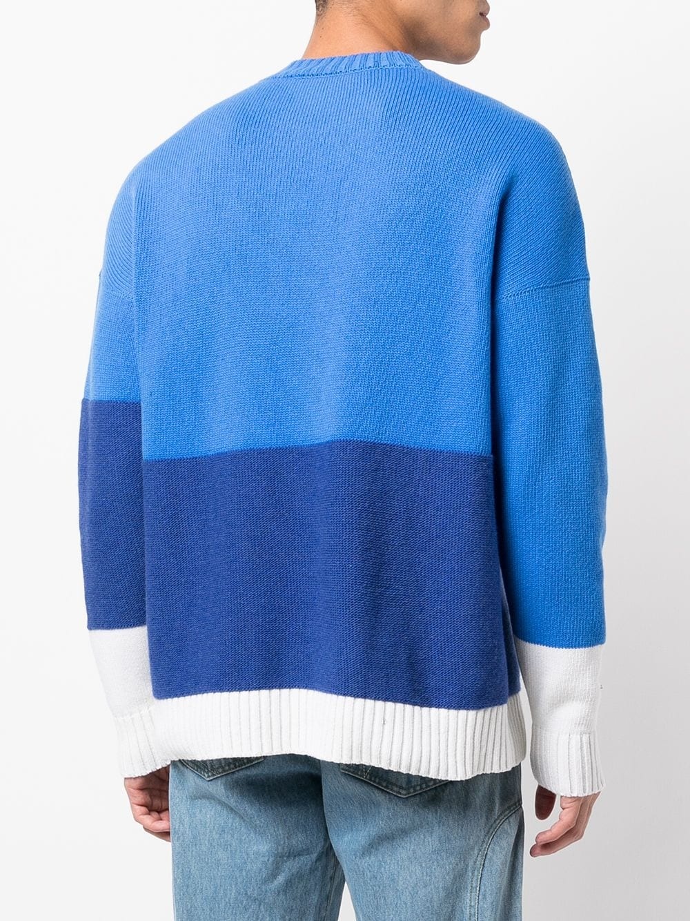 colour-block jumper - 4