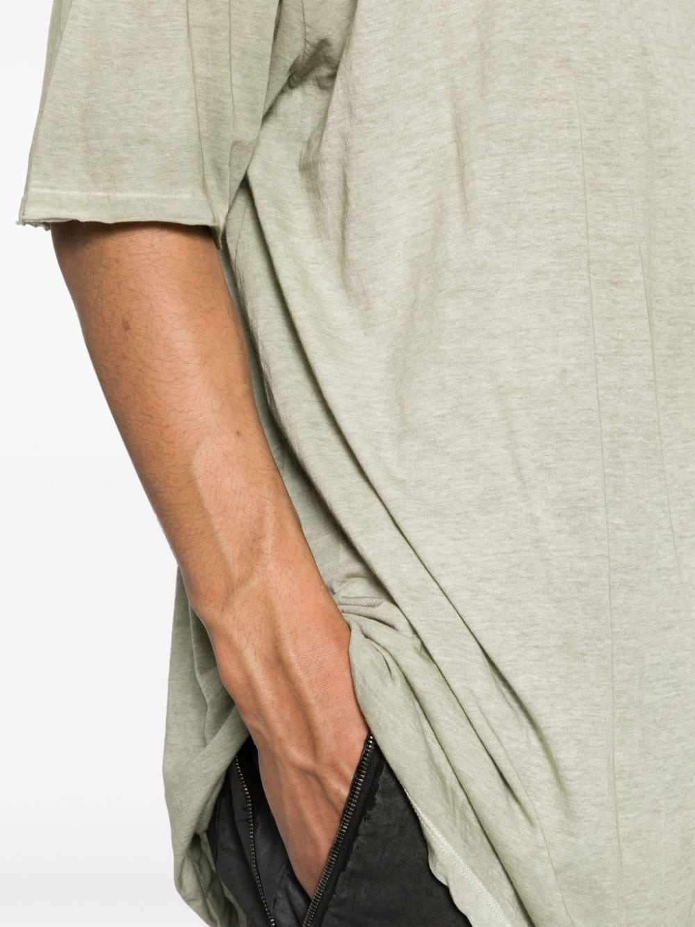 drop-shoulder mÃ©lange T-shirt - 5