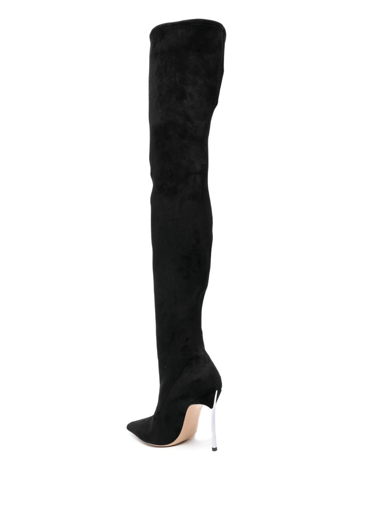 Blade 110mm thigh-high suede boots 3