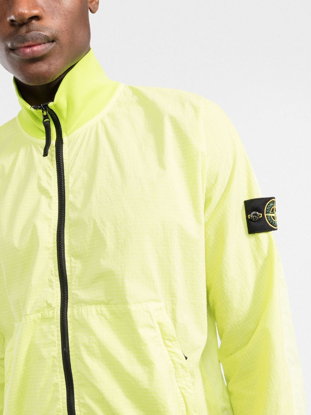 windbreaker zip-up jacket - 5